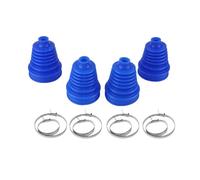 Denture Extérieure Lot De 4 Cache-poussière Universels En Silicone Pour Voiture À Vitesse Constante Avec Boule Ronde Et Connecteur Voie Soufflet Cardan