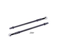 Denture Extérieure Lot De 4 Essieux Avant Et Arrière En Acier Dur CVD Arbre Transmission Dogbone Pour Essieu 1/10 Pour Chenilles Pour Axiales SCX10 RC