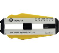 Dénudeur ajustable d'une capacité de Ø 0,30 - 1,00 mm C.K. 330011