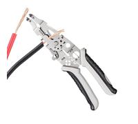 Dénudeur Câble et Coupe-Fils,Matériel à Manche Ergonomique pour Travail de Précision - Outil Électricien pour Dénuder Fils | pour Usage Domestique Atelier Chantier Débutants et Professionnels