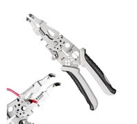 Dénudeur Câble et Coupe-Fils,Pour Usage Intensif avec Poignée Ergonomique,Outil Électricien pour Dénuder Fils | pour Usage Domestique Atelier Chantier Débutants et Professionnels