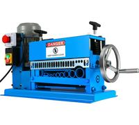 Dénudeur de câble Électrique 220 V Pince à dénuder multiple 0,37 kw Dénudeur avec vitesse de coupe Pince à dénuder multi-trous
