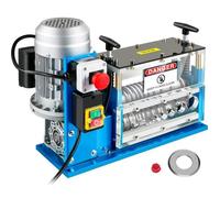VEVOR Machine à Dénuder électrique 370 W 1,5 mm-38 mm Pince à Dénuder Câble Machine à Dépouillement à Cables Machine à Dénuder Fils 11 Canaux 10 Lames
