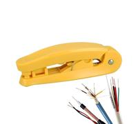 Dénudeur de Câbles pour Réseau Informatique,Coupe-Câble Réseau Multifonctionnel - Poignée Ergonomique Antidérapante Coupeur Punch Down pour Câbles Téléphoniques UTP de Catégorie 5 et 6