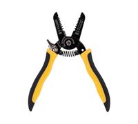 Dénudeur de fil 2 en 1 7 pouces et lame résistante au glissement, poignée à revêtement double couleur