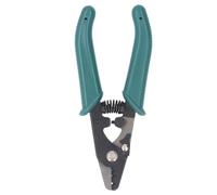 Dénudeur de fil ergonomique à 3 trous, ouverture réglable, réinitialisation automatique, outil de dénudage de fil ergonomique pour les travaux électriques