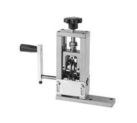 Dénudeur De Fil Rotatif Manuel, Outil Professionnel Dénudage, Machines Découpe Câbles 1 À 25mm, Machine Dénuder Le Manivelle Rapide Et PréCis(Aluminum alloy)