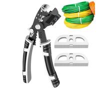 Dénudeur de Fils - Outils d'Électricien avec Poignée Ergonomique et Antidérapante | Pince à River,pour Couper, Enrouler, Dénuder et Courber les Fils Électriques