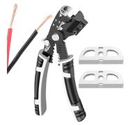 Dénudeur de Fils,Outils pour Électricien en Acier à Haute Dureté | Pinces Pour Électricien | pour Couper, Enrouler, Dénuder et Courber les Fils Électriques