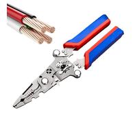 Dénudeur De Fils,Pliable Pour Usage Intensif Et Ergonomique - Pince À Dénuder Manuel Pour Électricien - Pour Usine Garage Atelier Amateurs Débutants Professionnels