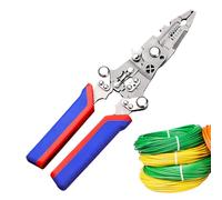 Dénudeurs de Fils Électriques | Appareil Portable avec Testeur de Tension - Outil De Dénudage Et De Coupe Des Fils Pour Les Électriciens | pour Professionnels Amateurs Débutants Techniciens Maison Gar