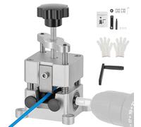 Denudeuse Cable Electrique Dénuder Manuelle, Machine Manivelle à Dénuder Fils Alliage D'aluminium, 0.15-2.54cm Dénudeur Câble Electrique, Dénudeuse Cuivre Pince à Dénuder pour Recyclage Des Fils
