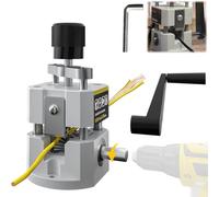 Denudeuse de Cable Electrique Dénuder Manuelle, Machine Manivelle à Dénuder Fils, 0.2 x 2.54 cm Dénudeur Câble Electrique Manuel, Avec Manivelle Dénudeuse Cuivre Pince à Dénuder pour Recyclage Des Fil
