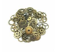 DENUVI Lot de 20 pièces de montre mécaniques Steampunk Cyberpunk pour travaux manuels