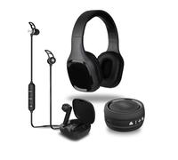Denver BTC-413 casque Sans fil Arceau, Ecouteurs Appels/Musique Bluetooth Noir