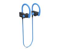 Denver BTE-110 BLUE Casque sans fil tour de cou Sport MicroUSB Bluetooth Noir, Bleu