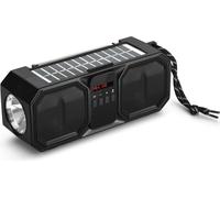 Denver BTG-158 Haut-parleur BT solaire avec radio