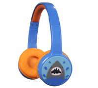 Denver BTH-107BU Casque Bluetooth Enfant 85 DB, Bluetooth 5.3, Micro intégré, Jusqu’à 24 h, Batterie 170 mAh, Bleu
