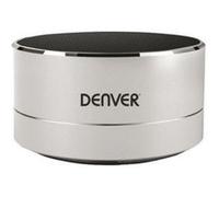 DENVER BTS-32 - Haut-parleur - pour utilisation mobile - sans fil - Bluetooth - 3 Watt - argent Argent G