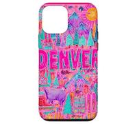 Denver Colorado Vibrant Voyage Collage Graphique Coque pour iPhone 12 Mini