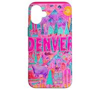 Denver Colorado Vibrant Voyage Collage Graphique Coque pour iPhone 16 Plus
