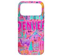 Denver Colorado Vibrant Voyage Collage Graphique Coque pour iPhone 17 Pro Max