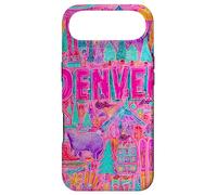 Denver Colorado Vibrant Voyage Collage Graphique Coque pour iPhone Air