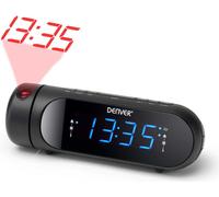 Denver Cpr 700 Radio-réveil Réveil UKW Usb Fonction réveil Batterie rechargeable Noir