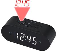 Denver CRP-717 Horloge Numérique Noir