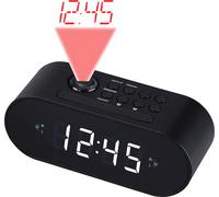 Denver CRP-717B Radio-réveil FM FM fonction réveil noir