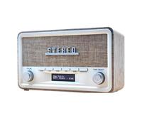 Denver DAB-18LW récepteur radio Numérique Marron, Blanc