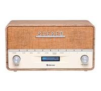 Denver DAB-36LW LIGHT WOOD Radio de table DAB+, FM bois mat