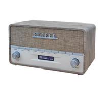 Denver DAB-36LW Portable Numérique Marron, Blanc