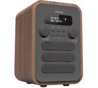 Denver DAB-48GREY Radio portable Personnel Numérique Gris, Bois