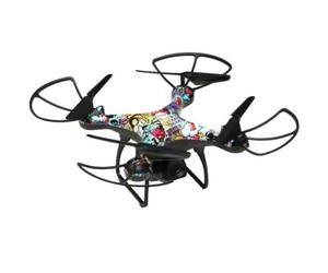 Denver Dch-350 Caméra Drone 4 Rotors Quadcoptère 1 Mp 1600 Mah Multicolore Multicolore
