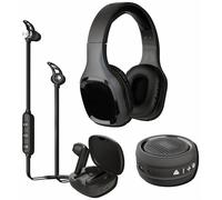 Denver Denver BTC-413 - Famille ensemble Bluetooth - casque - écouteurs intra-auriculaires - écouteurs - haut-parleur - noir
