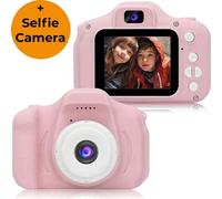 Denver Denver Caméra pour enfants Full HD - Caméra selfie - 40MP - Appareil photo numérique pour enfants - Photo et vidéo - Jeux - KCA1340 - Rose