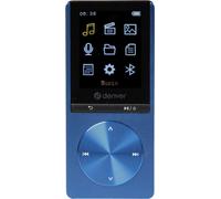 Denver Denver MP3-/MP4 Player MP1820 jusqu'à 128GB Bluetooth incl. écouteurs et enregistrement vocal bleu