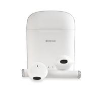 Denver Denver TWE-46 - Ecouteurs - sans fil - écouteurs sans fil - Bluetooth - avec étui de chargement - mains libres - sport - casque - intra-auriculaire - Bluetooth 5.0 - blanc