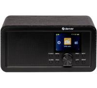 Denver DIR-200 Radio de table Internet DAB+, FM, Internet radio internet, FM, Bluetooth, DAB+, WiFi fonction réveil noir