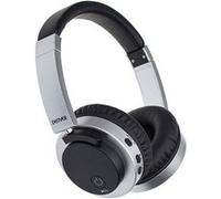 Denver Electronics BTN-206 Black Bandeau Binaural avec Fil &sans Fil Noir, Argent Casque et Micro - Casques et micros (avec Fil &sans Fil, Bandeau, Binaural, Supra-aural, 410 g, Noir, Argent) NOIR G