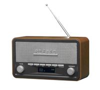 Denver Electronics DAB-18 Radio portable Personnel Analogique et numérique Noir, Gris - Radios portables (Personnel, Analogique et numérique, DAB+,FM, 87,5 - 108 MHz, Auto scan, 4 W)