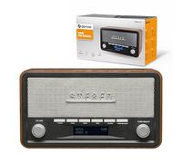 Denver Electronics DAB-18 Radio portable Personnel Analogique et numérique Noir, Gris - Radios portables (Personnel, Analogique et numérique, DAB+,FM, 87,5 - 108 MHz, Auto scan, 4 W)