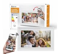 Denver PFF725w Cadre photo numérique Wi-Fi 17.8 cm 7 pouces CEE: B (A - G) 1024 x 600 Pixel 8 GB bla