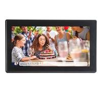 Denver PFF-1514BMK2 - Cadre Photo numérique Wi-FI - Écran Tactile IPS Full HD de 15,6 Pouces - Logiciel FRAMEO intégré - Partage sans Fil - Fonction minuterie - Noir