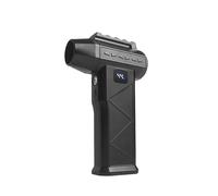 DENVER HJB-172 Souffleur de poussière électrique avec batterie, 110 000 tr/min, 6000 mAh, USB-C, lumière LED, affichage numérique de la batterie, 2 buses, souffleur manuel pour PC, clavier, voiture