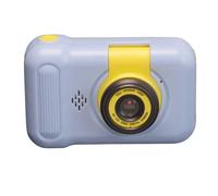 Denver KCA-1351BU Appareil Photo pour Enfant Bleu 40 MP, Objectif à Rabat pour Selfies, Jeux intégrés, écran IPS 2,4", Design Robuste pour Enfants, Bleu