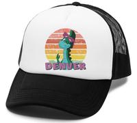 Denver Le Dernier Dinosaure Chapeau Baseball Blanc Taille Ajustable Casquette