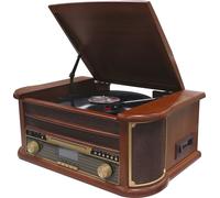 Système audio - DENVER MRD-51 - Platine 33 tours - Bois