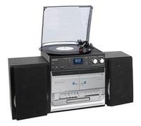 Denver MRD-166;Chaîne stéréo;DAB+, Lecteur de disque, SD, FM, USB, fonction enregistrement;2 x 2 W;noir